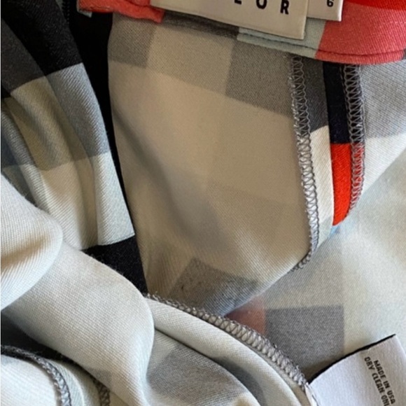 Tanya Taylor Skirt Gorgeous Checked Skirt Asymmetricsl size 6 EUC - Picture 6 of 7